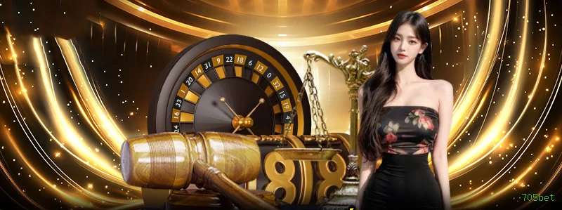 Imagem promocional da 705bet mostrando a plataforma e suas vantagens